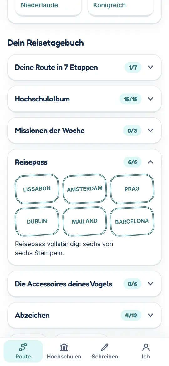 Der Reisepass und seine Stempel
